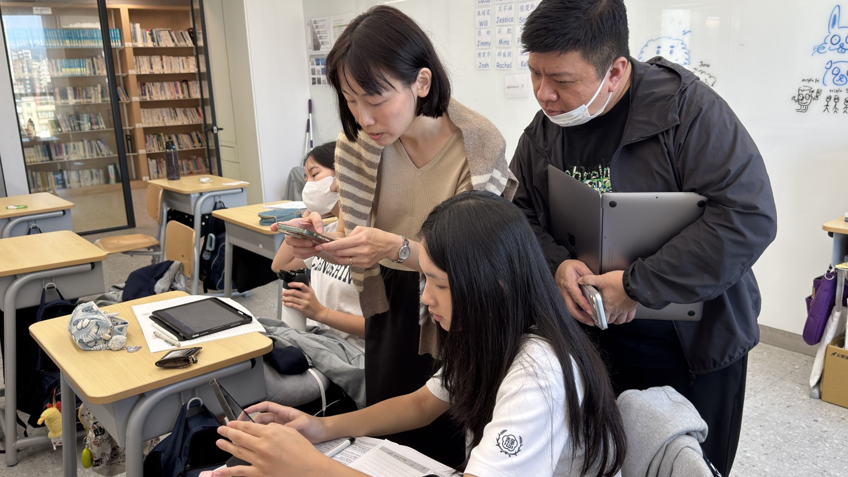 大學伴上課伴讀現場