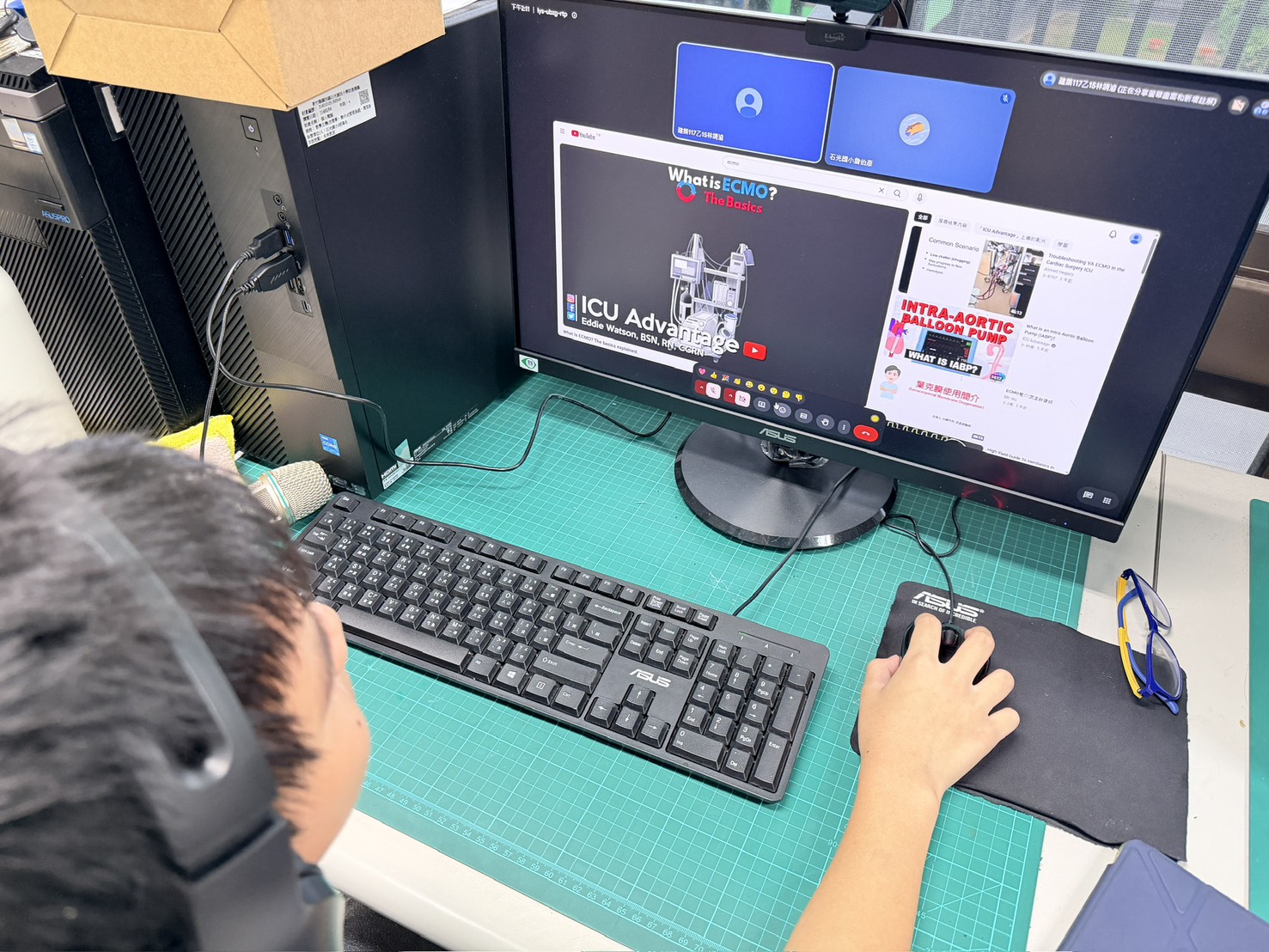 石光國小孩子課堂學習