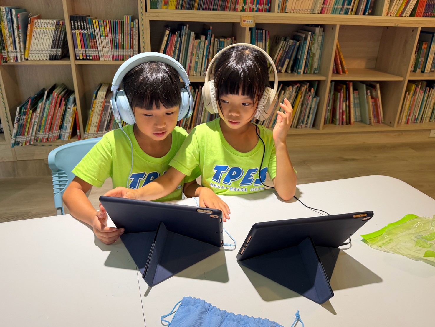 太平國小孩子課堂學習