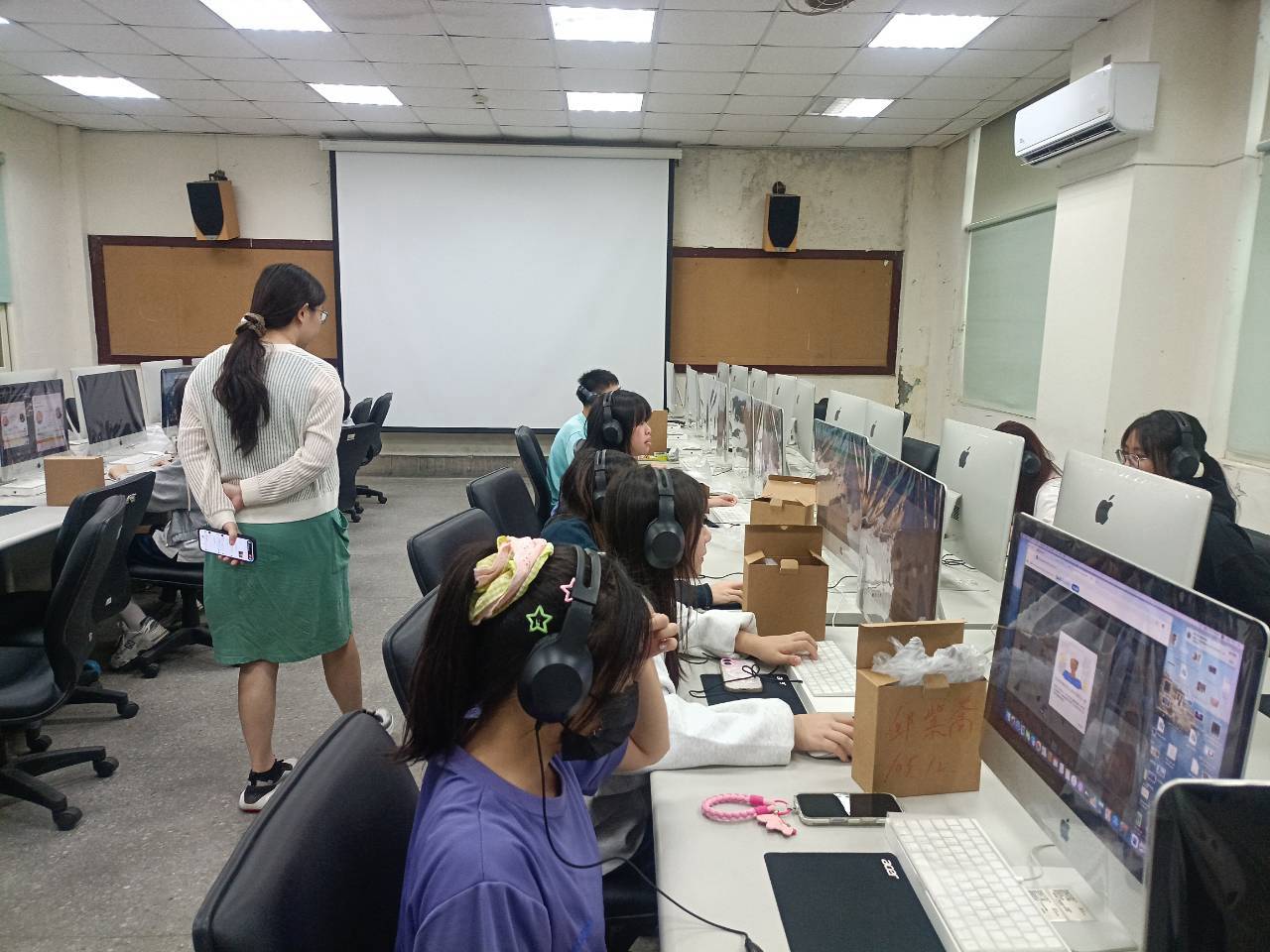 華江高中大學伴線上教學