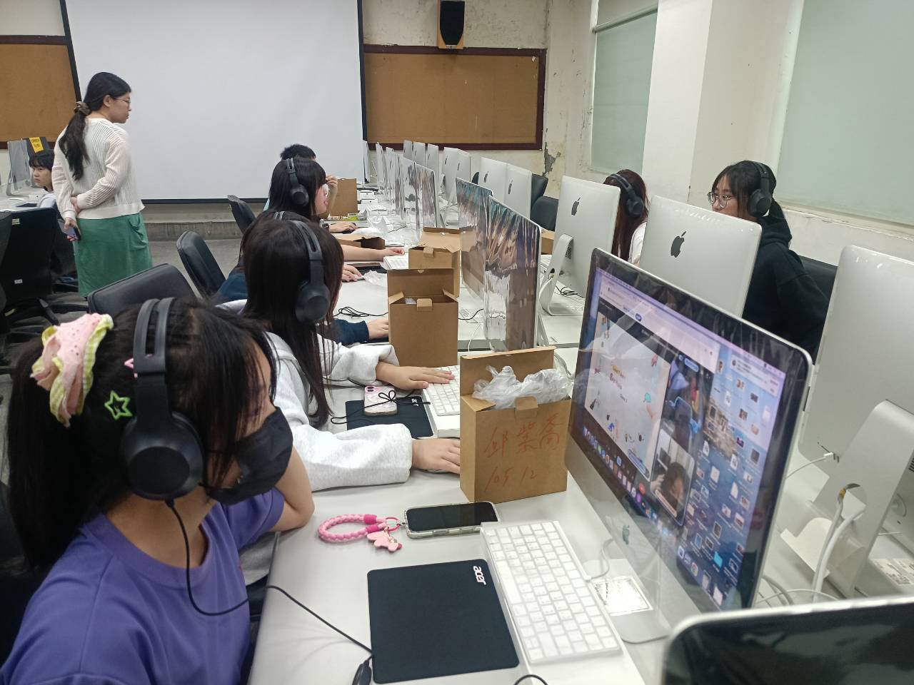 華江高中大學伴線上教學