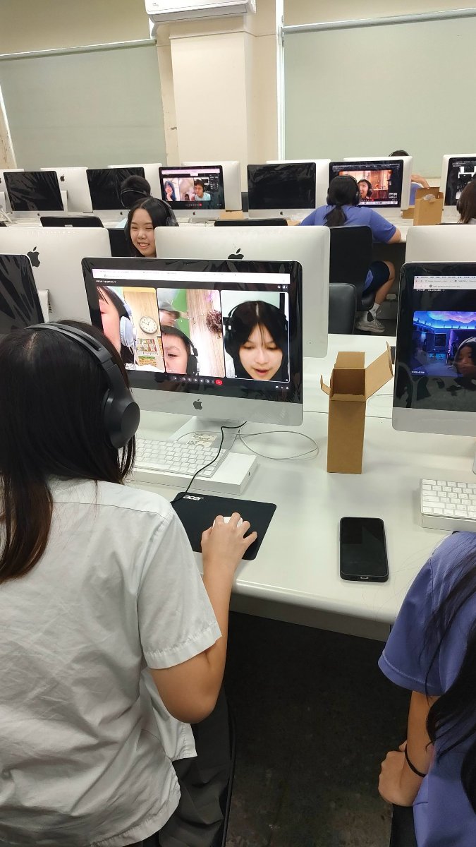 華江高中大學伴線上教學