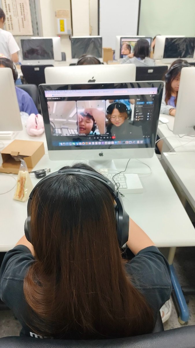 華江高中大學伴線上教學