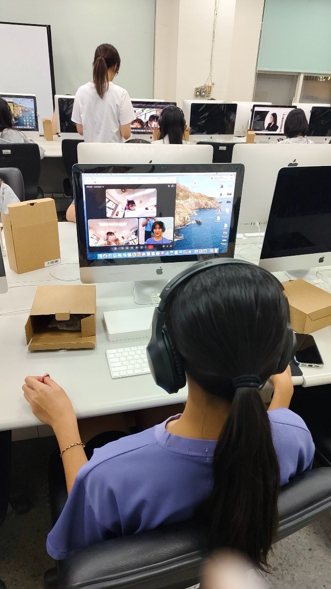 華江高中大學伴線上教學