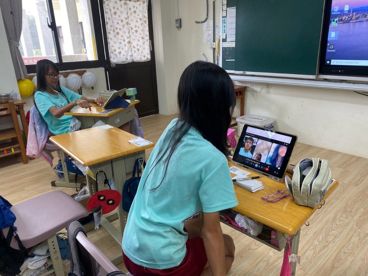 太平國小孩子課堂學習