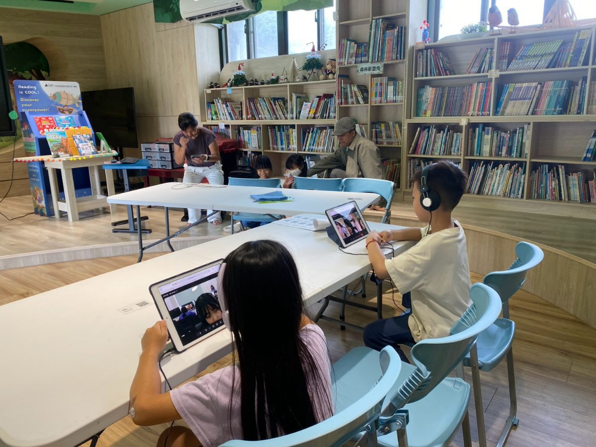 太平國小孩子課堂學習