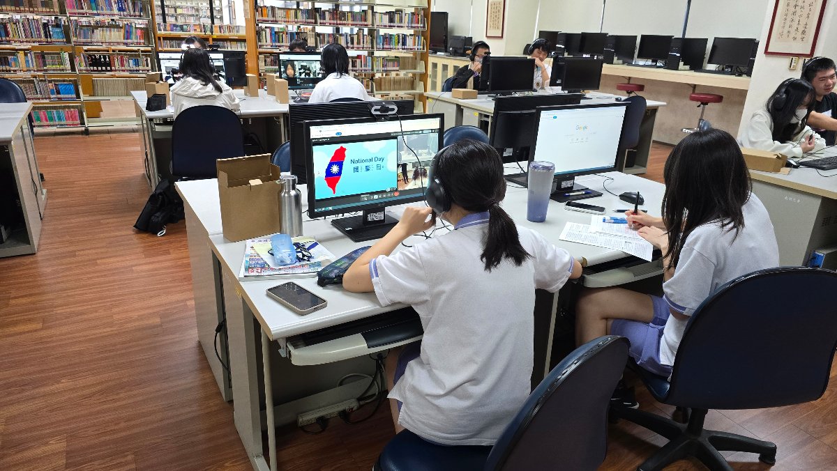 【現場訪視】成淵高中大學伴線上教學