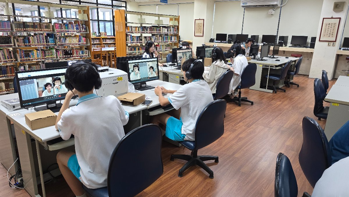 【現場訪視】成淵高中大學伴線上教學